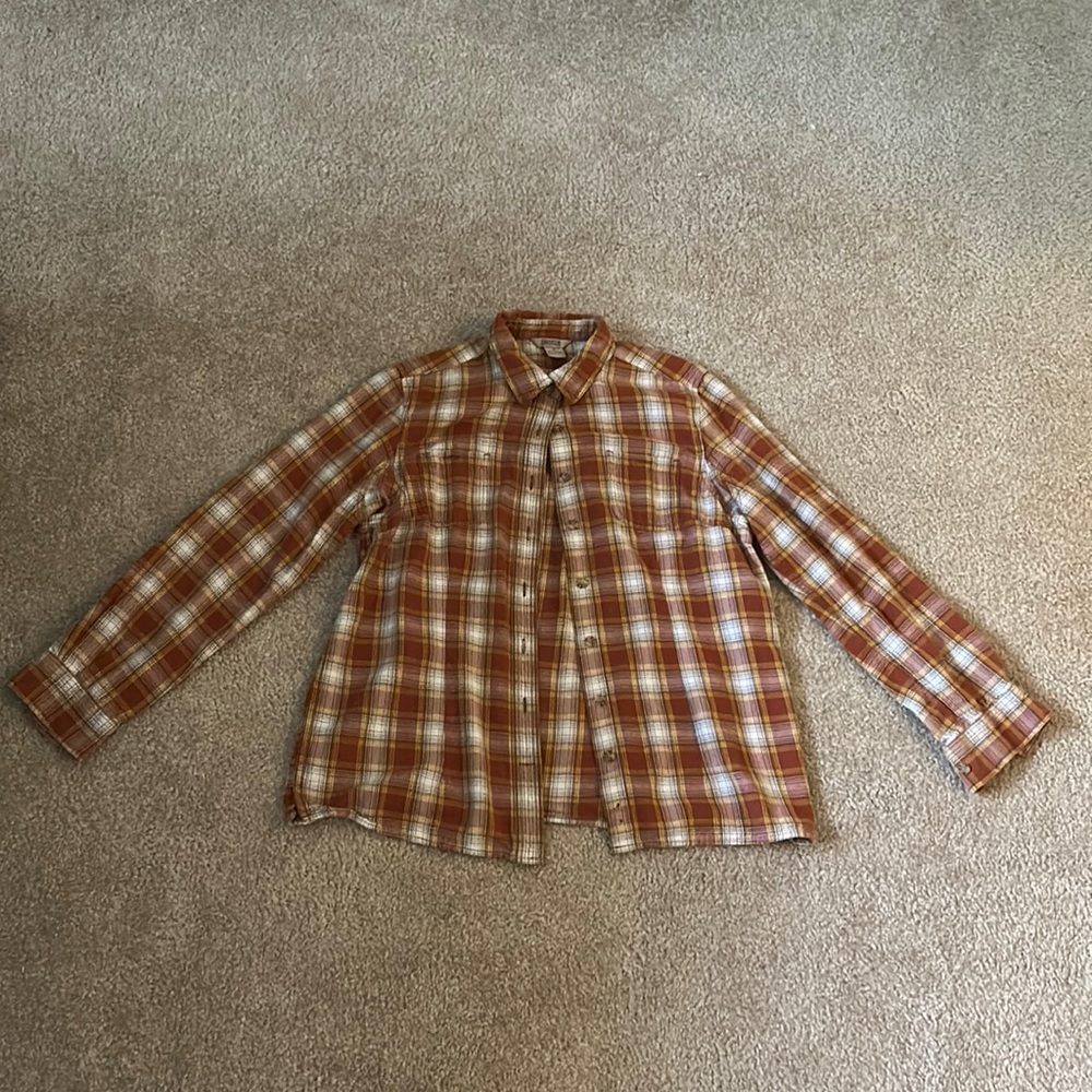Orange flannel